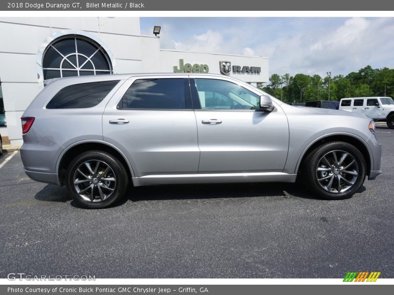 Billet Metallic / Black 2018 Dodge Durango GT