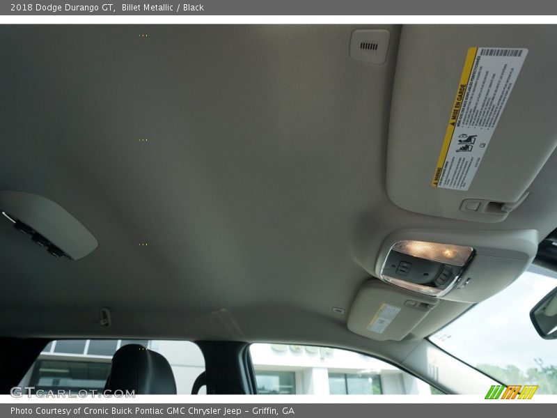 Billet Metallic / Black 2018 Dodge Durango GT