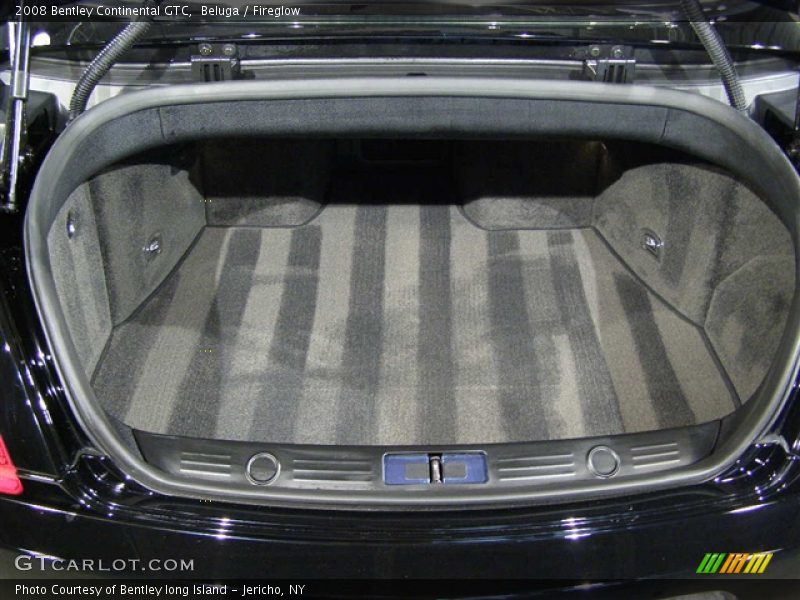 2008 Bentley Continental GTC, Beluga / Fireglow/Beluga/Burr Walnut, Trunk - 2008 Bentley Continental GTC 