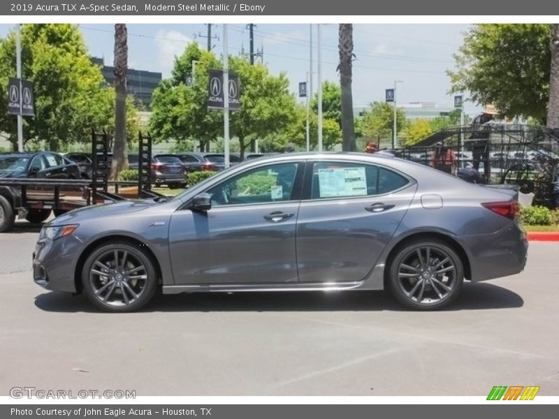  2019 TLX A-Spec Sedan Modern Steel Metallic