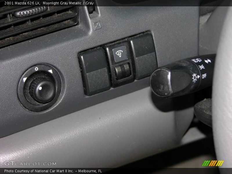 Moonlight Gray Metallic / Gray 2001 Mazda 626 LX