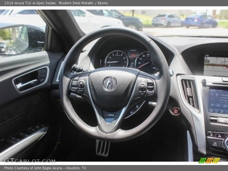Modern Steel Metallic / Ebony 2019 Acura TLX A-Spec Sedan