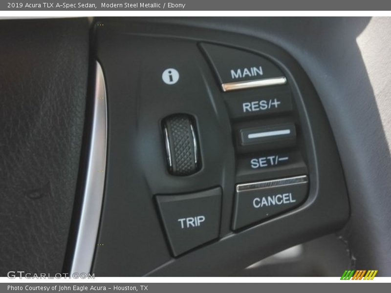 Modern Steel Metallic / Ebony 2019 Acura TLX A-Spec Sedan