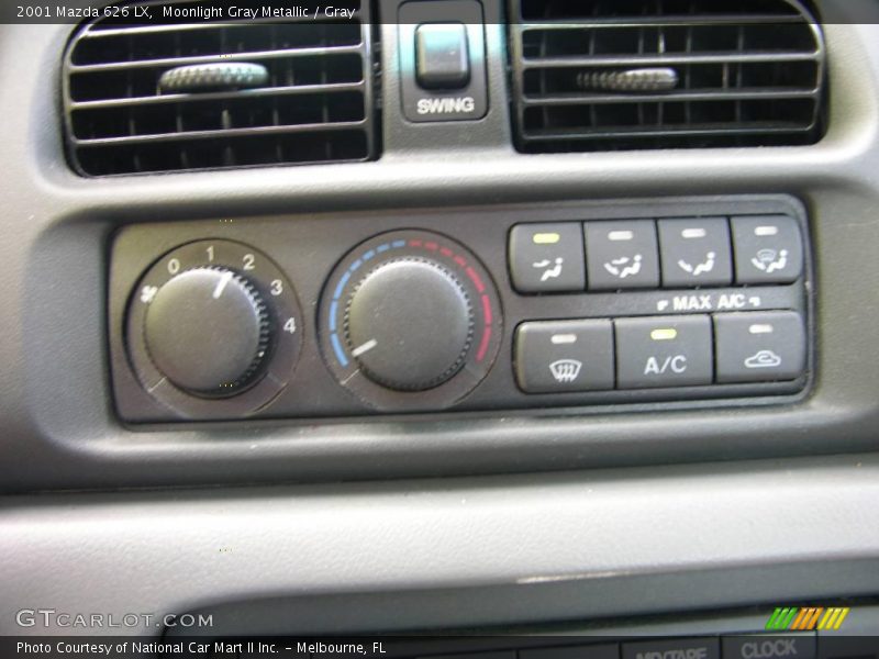 Moonlight Gray Metallic / Gray 2001 Mazda 626 LX