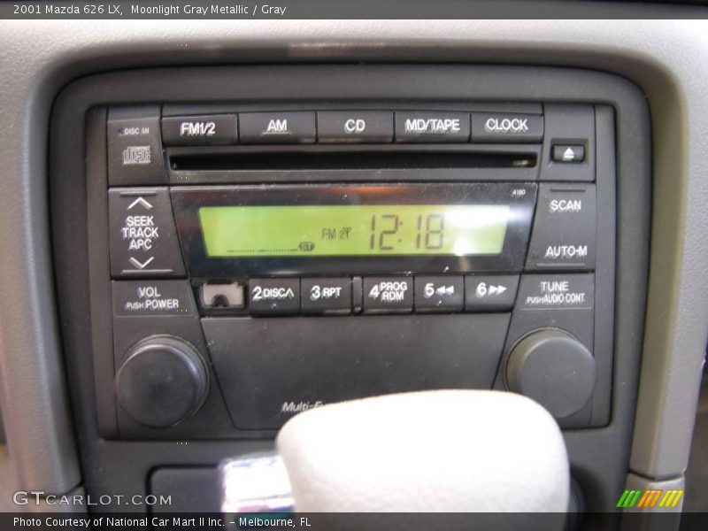 Moonlight Gray Metallic / Gray 2001 Mazda 626 LX