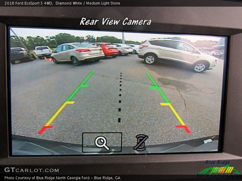Diamond White / Medium Light Stone 2018 Ford EcoSport S 4WD