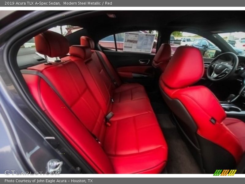 Rear Seat of 2019 TLX A-Spec Sedan