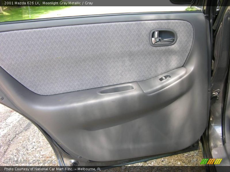 Moonlight Gray Metallic / Gray 2001 Mazda 626 LX
