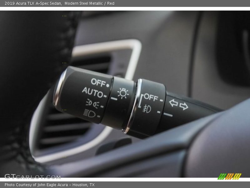 Controls of 2019 TLX A-Spec Sedan