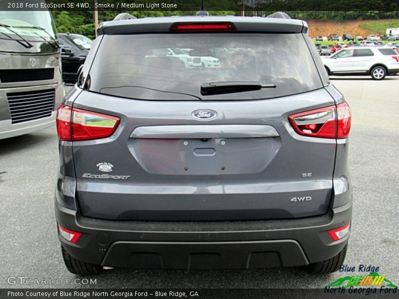 Smoke / Medium Light Stone 2018 Ford EcoSport SE 4WD