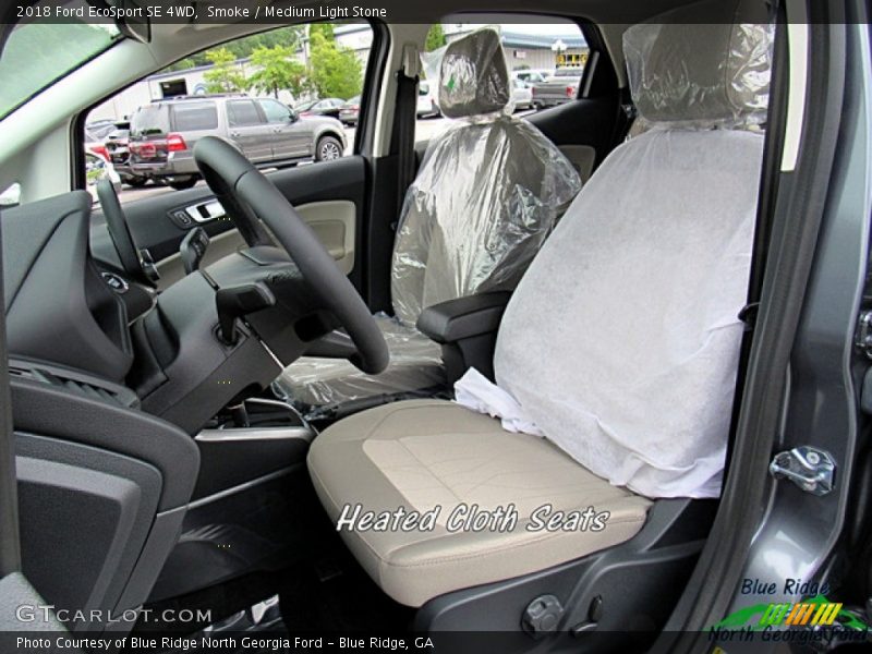 Smoke / Medium Light Stone 2018 Ford EcoSport SE 4WD