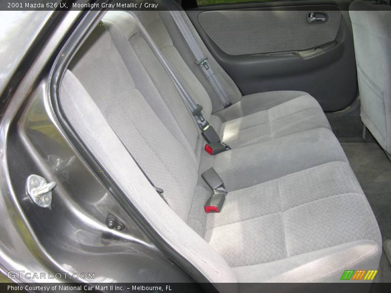 Moonlight Gray Metallic / Gray 2001 Mazda 626 LX