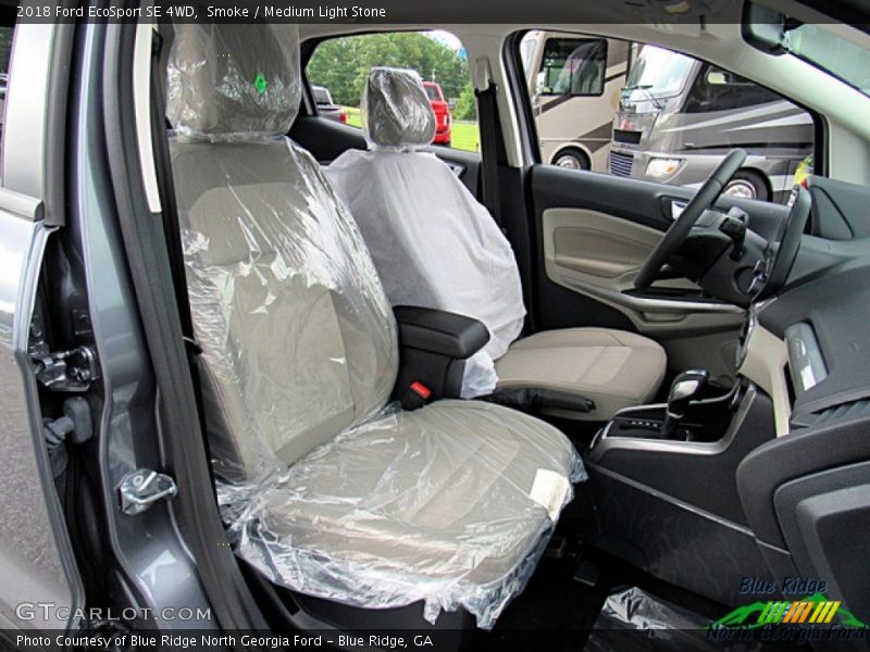 Smoke / Medium Light Stone 2018 Ford EcoSport SE 4WD