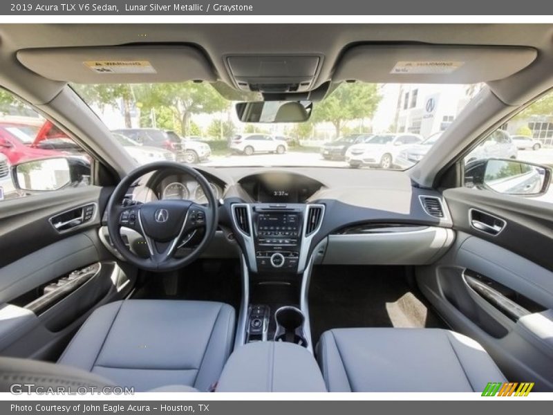  2019 TLX V6 Sedan Graystone Interior