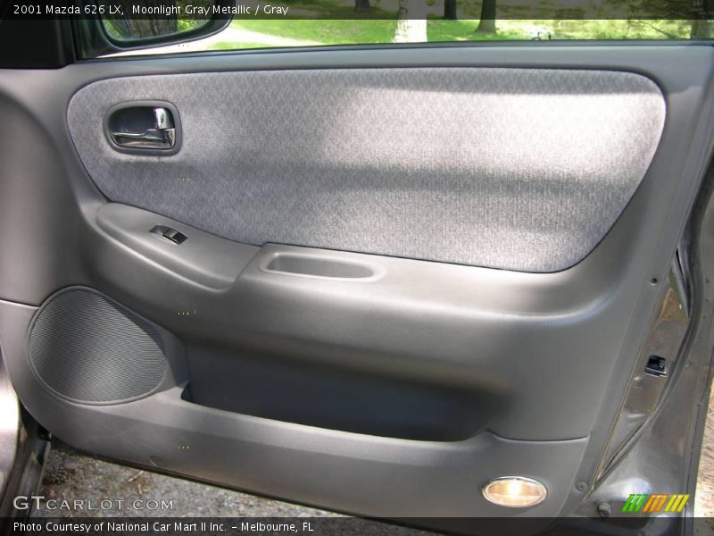 Moonlight Gray Metallic / Gray 2001 Mazda 626 LX