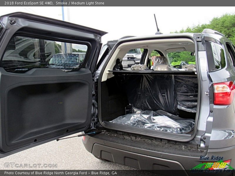 Smoke / Medium Light Stone 2018 Ford EcoSport SE 4WD