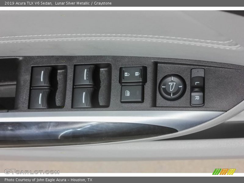 Lunar Silver Metallic / Graystone 2019 Acura TLX V6 Sedan