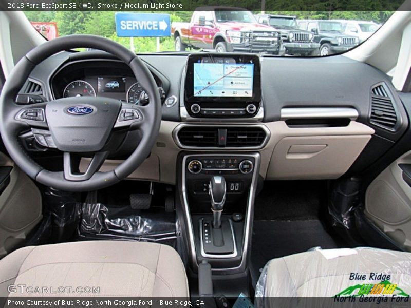 Smoke / Medium Light Stone 2018 Ford EcoSport SE 4WD