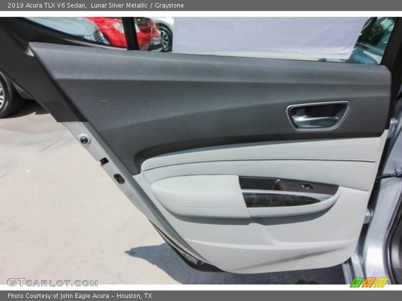 Lunar Silver Metallic / Graystone 2019 Acura TLX V6 Sedan