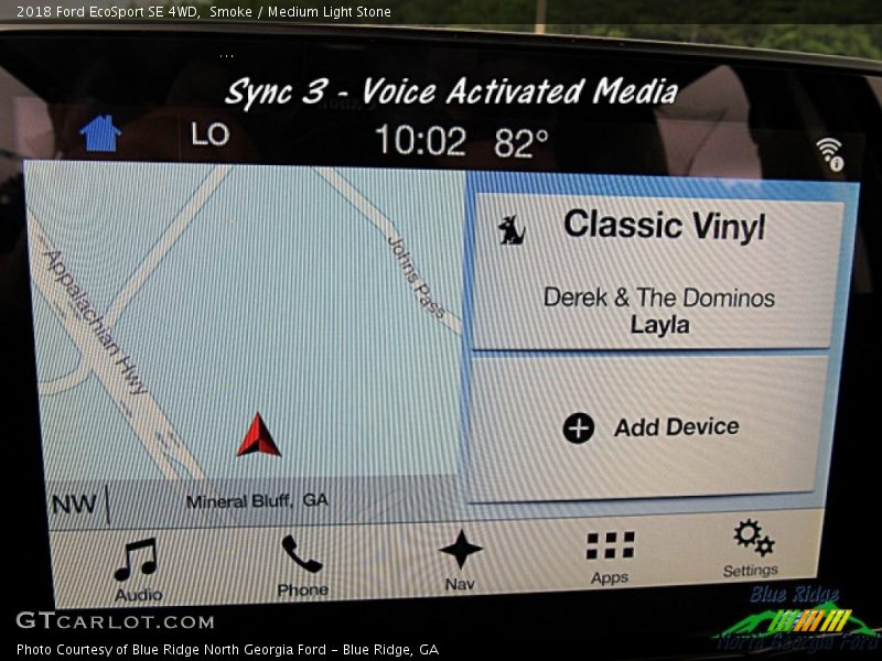 Smoke / Medium Light Stone 2018 Ford EcoSport SE 4WD