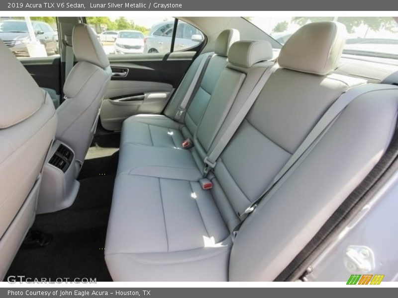 Lunar Silver Metallic / Graystone 2019 Acura TLX V6 Sedan