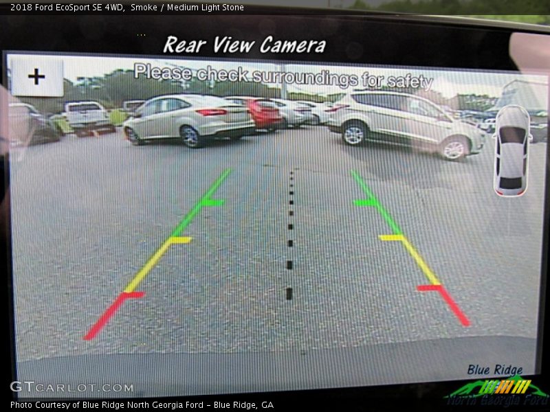 Smoke / Medium Light Stone 2018 Ford EcoSport SE 4WD
