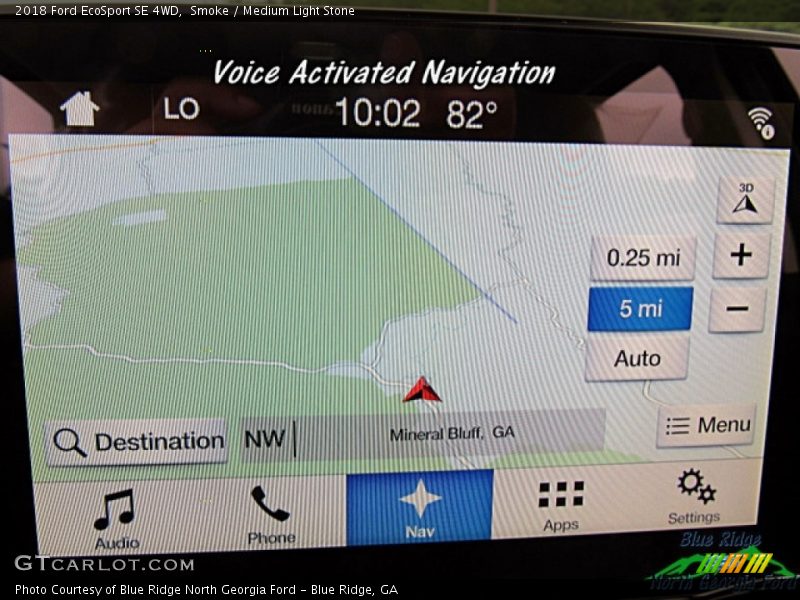 Smoke / Medium Light Stone 2018 Ford EcoSport SE 4WD