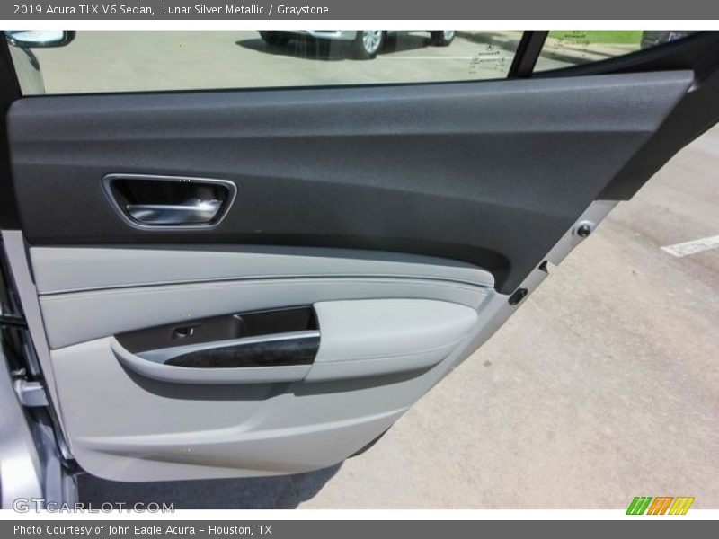 Lunar Silver Metallic / Graystone 2019 Acura TLX V6 Sedan