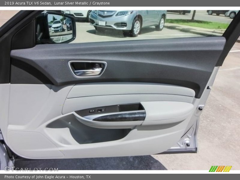 Lunar Silver Metallic / Graystone 2019 Acura TLX V6 Sedan