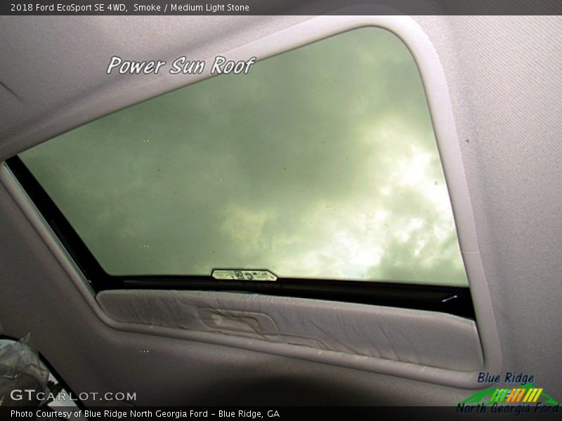 Smoke / Medium Light Stone 2018 Ford EcoSport SE 4WD