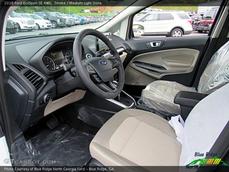 Smoke / Medium Light Stone 2018 Ford EcoSport SE 4WD