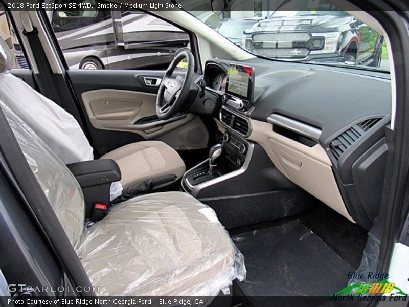 Smoke / Medium Light Stone 2018 Ford EcoSport SE 4WD