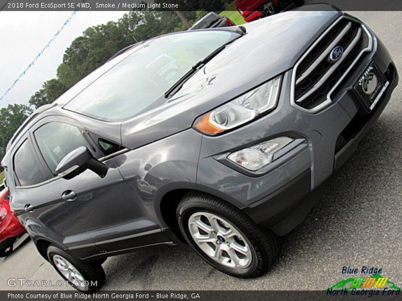 Smoke / Medium Light Stone 2018 Ford EcoSport SE 4WD