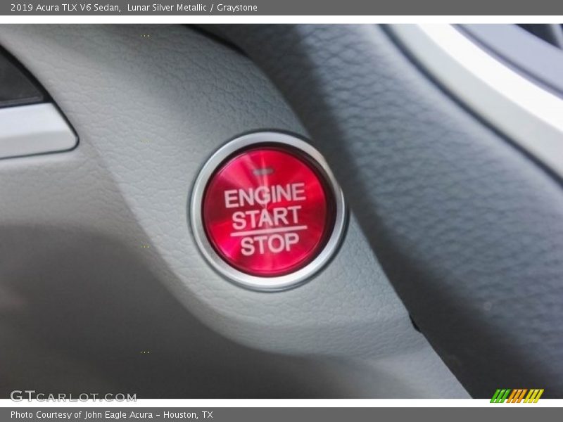 Lunar Silver Metallic / Graystone 2019 Acura TLX V6 Sedan