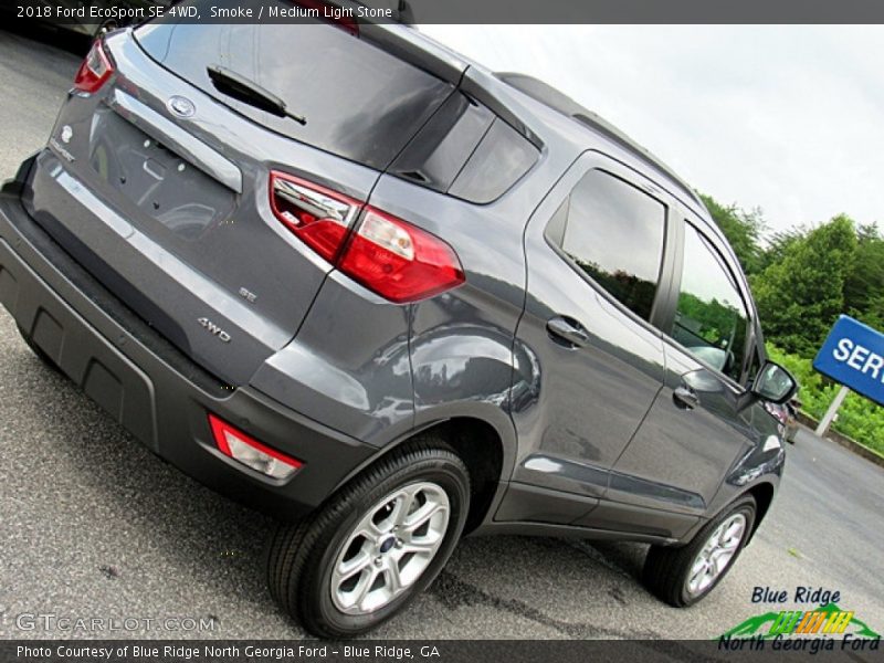 Smoke / Medium Light Stone 2018 Ford EcoSport SE 4WD