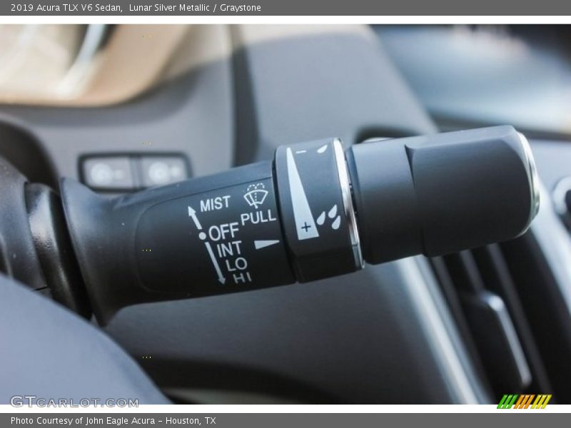 Lunar Silver Metallic / Graystone 2019 Acura TLX V6 Sedan