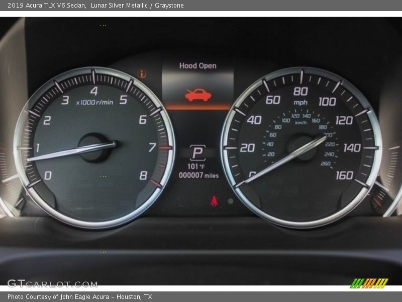 Lunar Silver Metallic / Graystone 2019 Acura TLX V6 Sedan