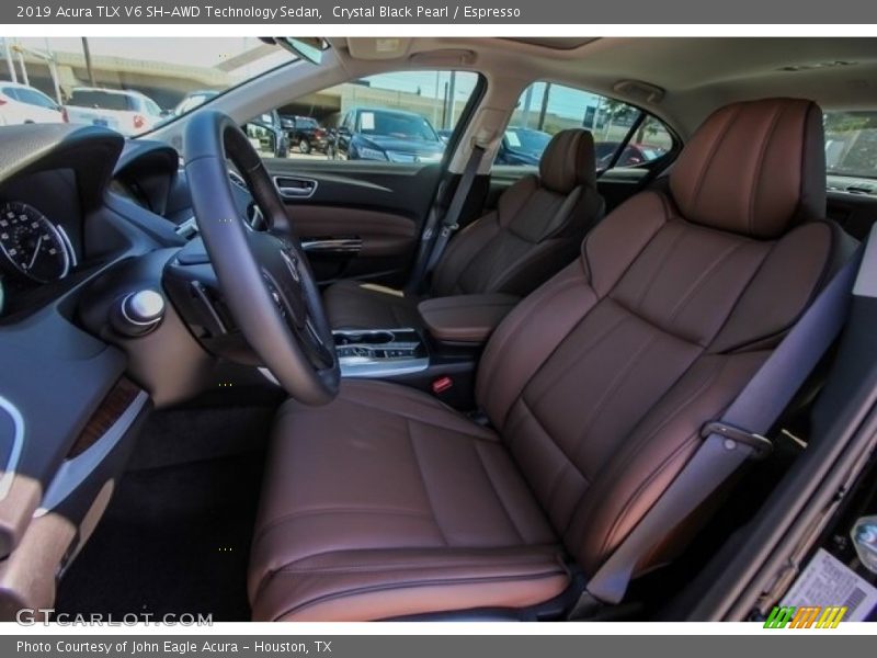  2019 TLX V6 SH-AWD Technology Sedan Espresso Interior