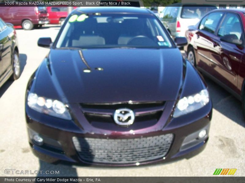 Black Cherry Mica / Black 2006 Mazda MAZDA6 MAZDASPEED6 Sport