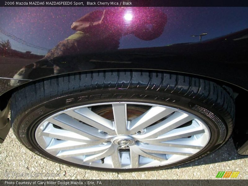 Black Cherry Mica / Black 2006 Mazda MAZDA6 MAZDASPEED6 Sport