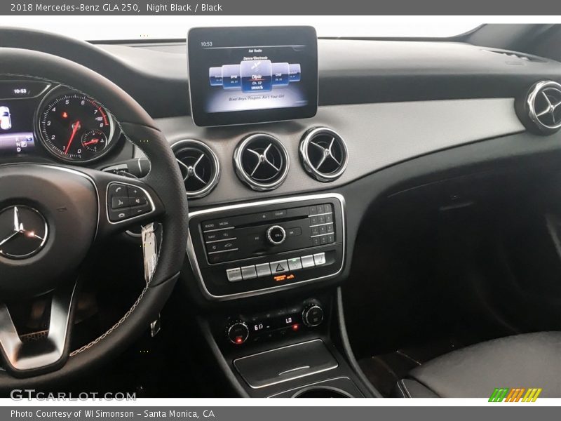 Night Black / Black 2018 Mercedes-Benz GLA 250