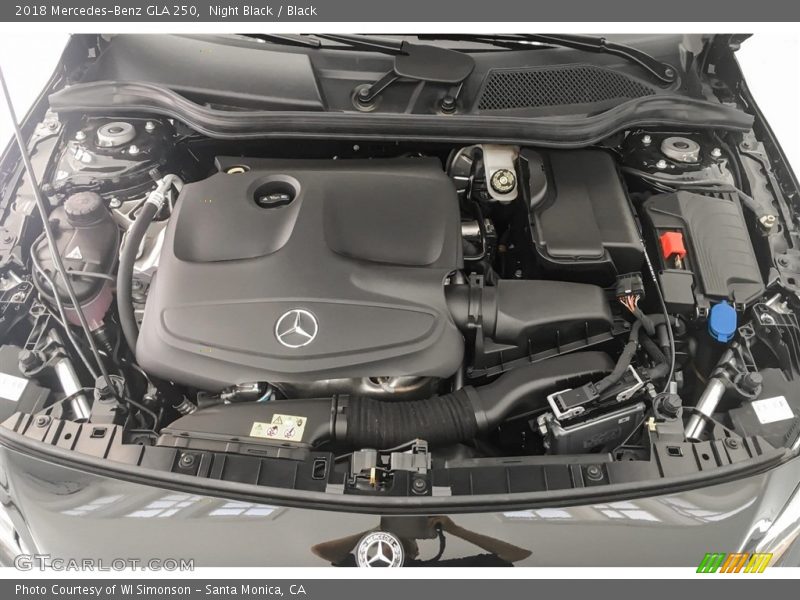 Night Black / Black 2018 Mercedes-Benz GLA 250
