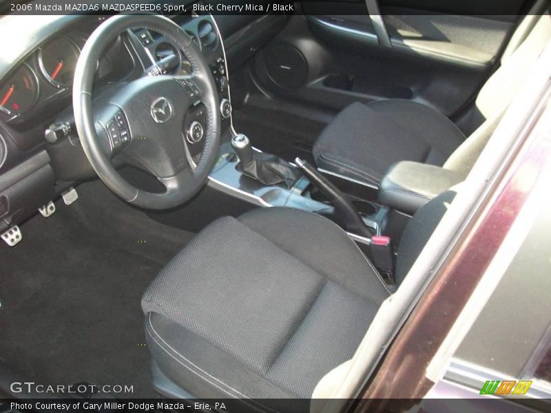 Black Cherry Mica / Black 2006 Mazda MAZDA6 MAZDASPEED6 Sport