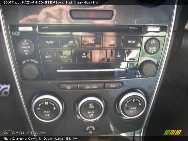 Black Cherry Mica / Black 2006 Mazda MAZDA6 MAZDASPEED6 Sport