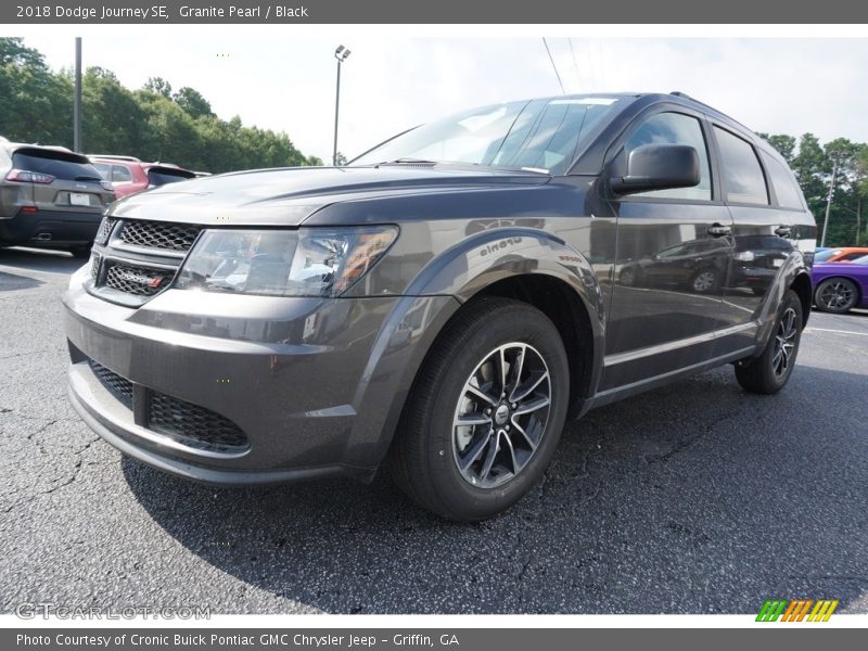 Granite Pearl / Black 2018 Dodge Journey SE