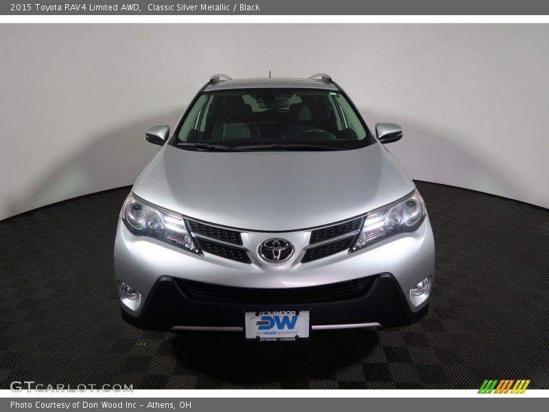 Classic Silver Metallic / Black 2015 Toyota RAV4 Limited AWD