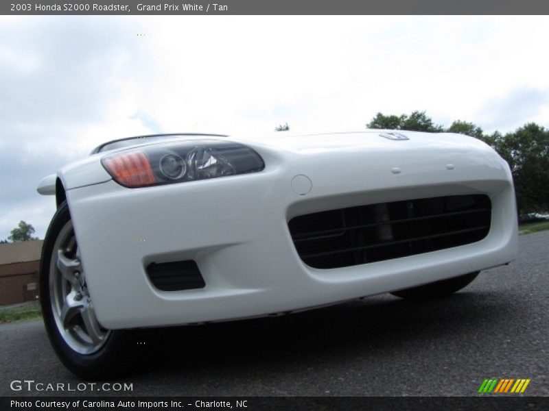 Grand Prix White / Tan 2003 Honda S2000 Roadster