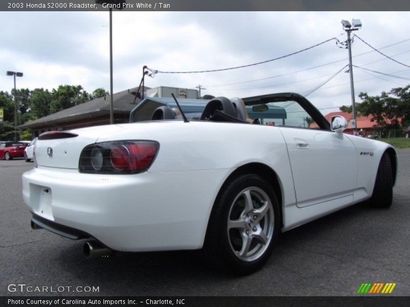 Grand Prix White / Tan 2003 Honda S2000 Roadster