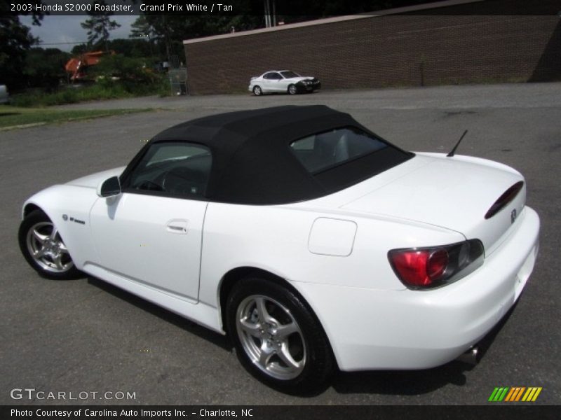 Grand Prix White / Tan 2003 Honda S2000 Roadster