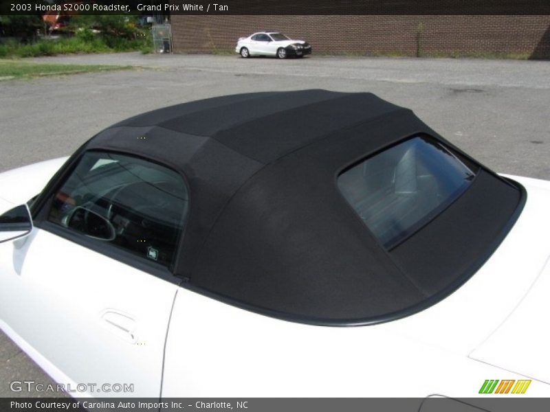 Grand Prix White / Tan 2003 Honda S2000 Roadster